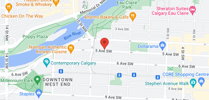 map of #918A  5th Ave  SW